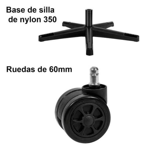Sillas Gamer Con Posapie - Imagen 5
